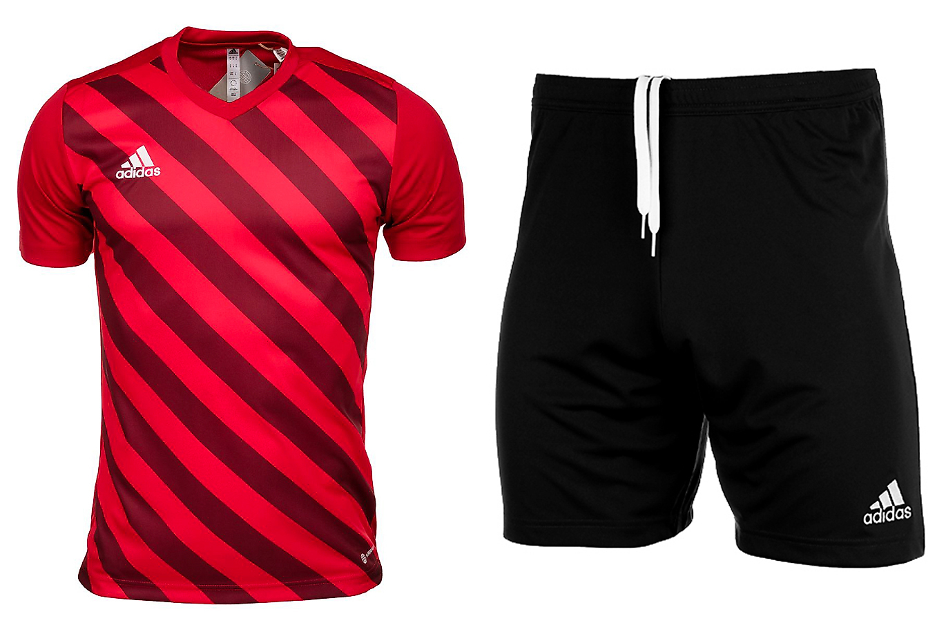 adidas Set de sport pentru copii Tricou Pantaloni scurți Entrada 22 Graphic Jersey H58983/H57502