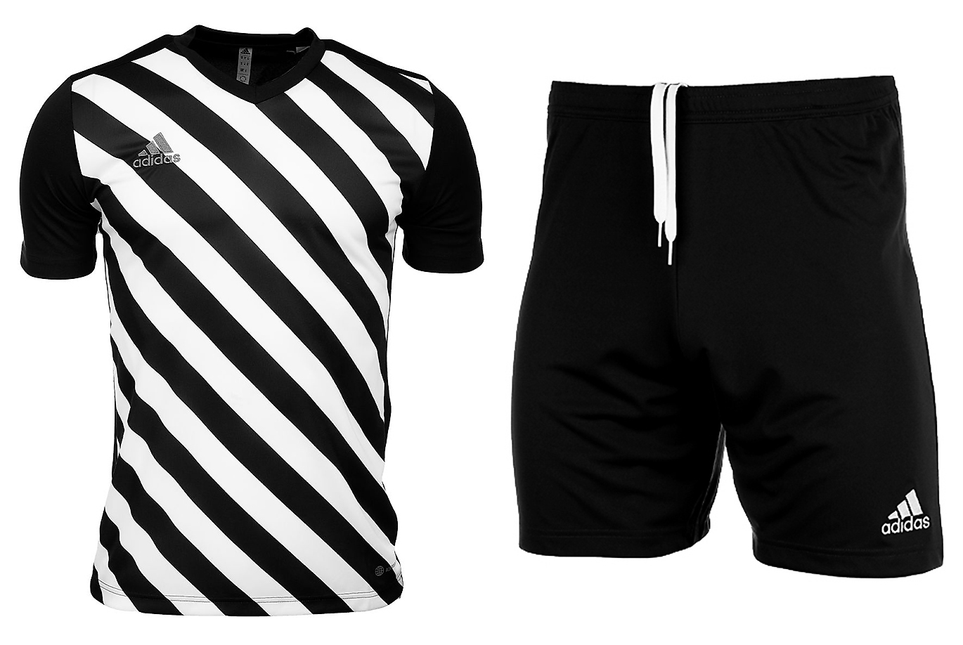 adidas Set de sport pentru copii Tricou Pantaloni scurți Entrada 22 Graphic Jersey HF0123/H57502