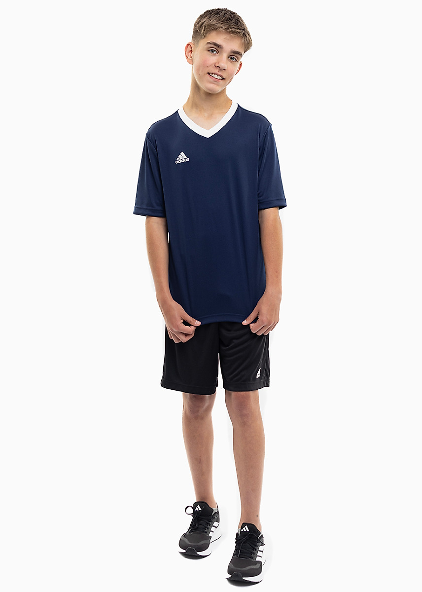adidas Set de sport pentru copii Tricou Pantaloni scurți Entrada 22 Jersey H57564/H57502