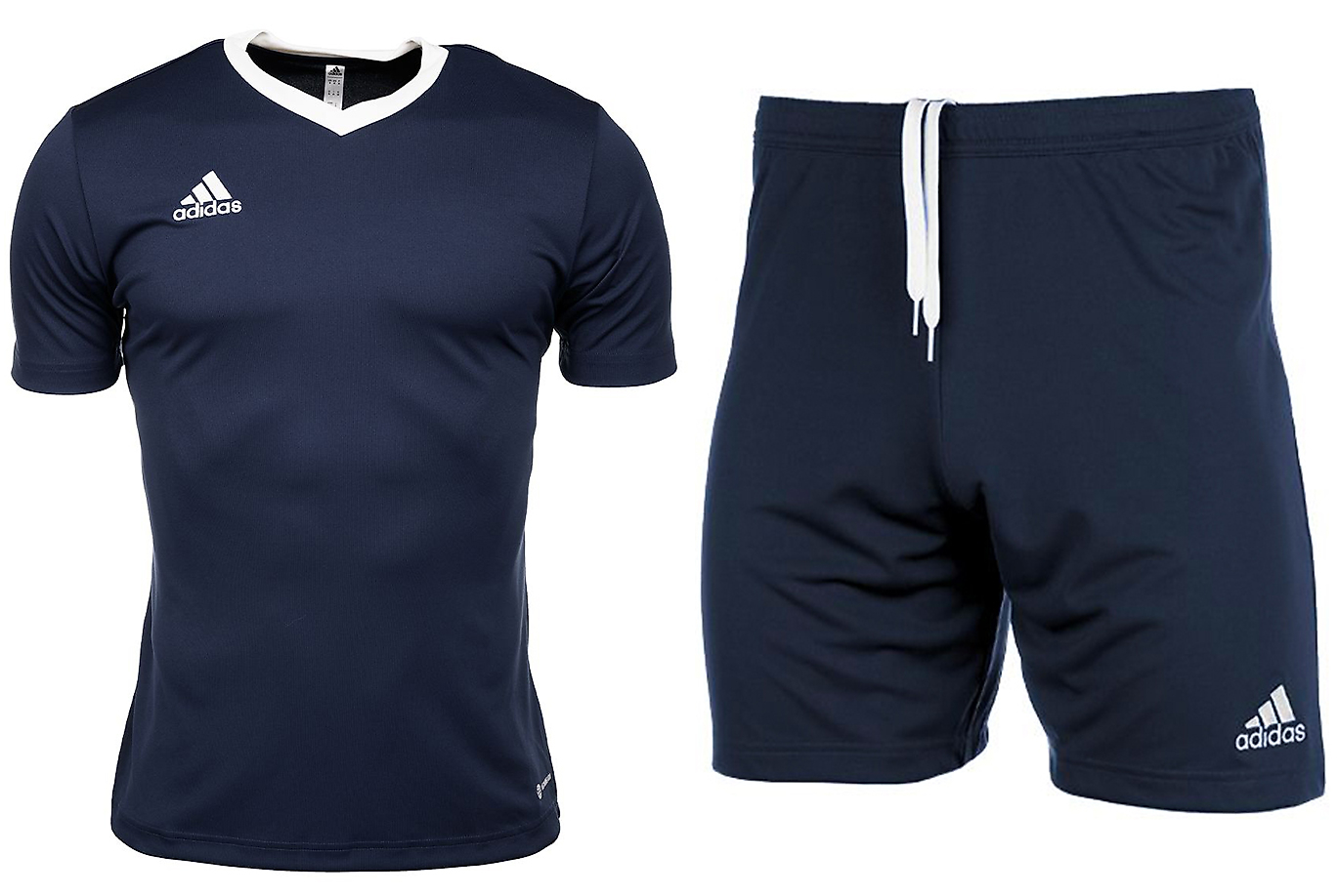 adidas Set de sport pentru copii Tricou Pantaloni scurți Entrada 22 Jersey H57564/H57565