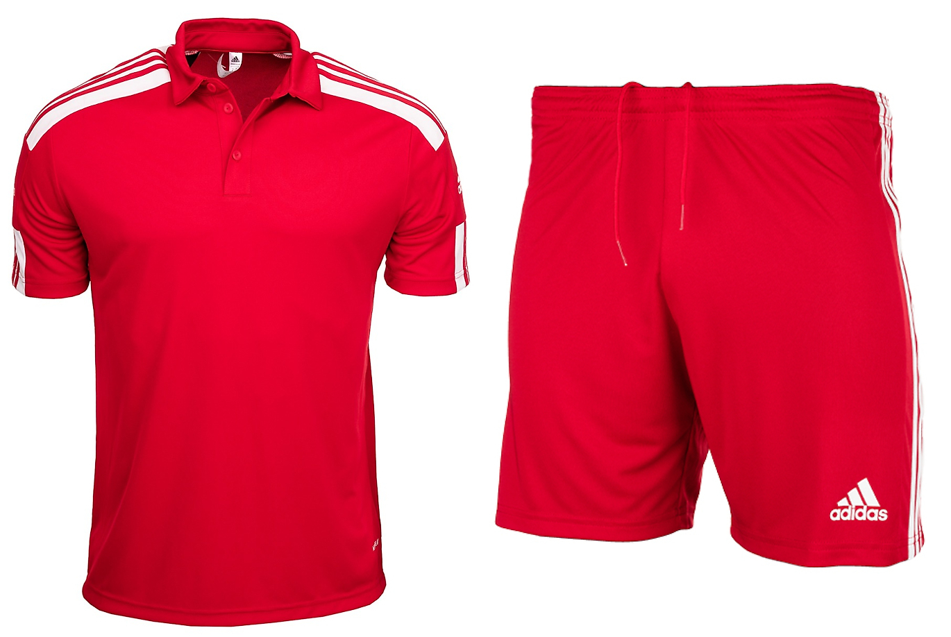 adidas Set de sport pentru copii Tricou Pantaloni scurți Squadra 21 Polo GP6423/GN5761