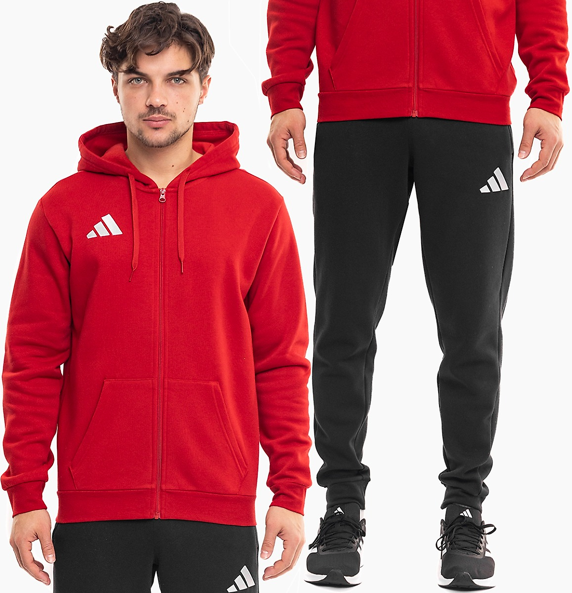 adidas Trening pentru bărbați Entrada 26 Full Zip Hoody KF5944/JZ9138