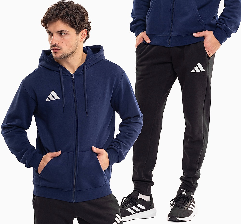 adidas Trening pentru bărbați Entrada 26 Full Zip Hoody KF5946/JZ9138