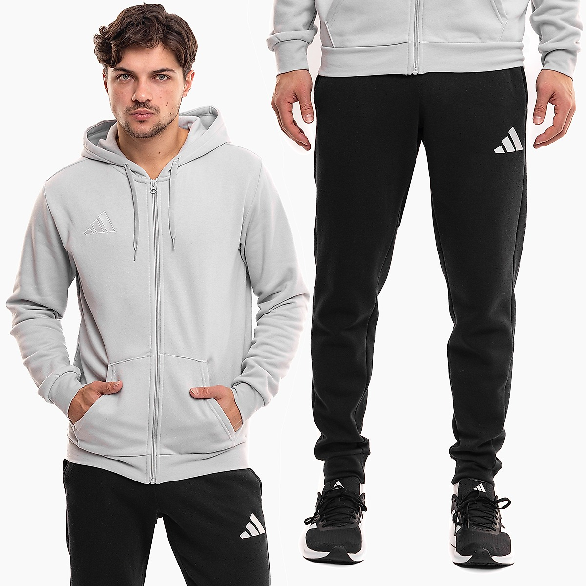 adidas Trening pentru bărbați Entrada 26 Full Zip Hoody KF5947/JZ9138