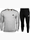 Imaginea variantei de produs adidas Komplet męski Essentials Sweatshirt GK9110/GK8821