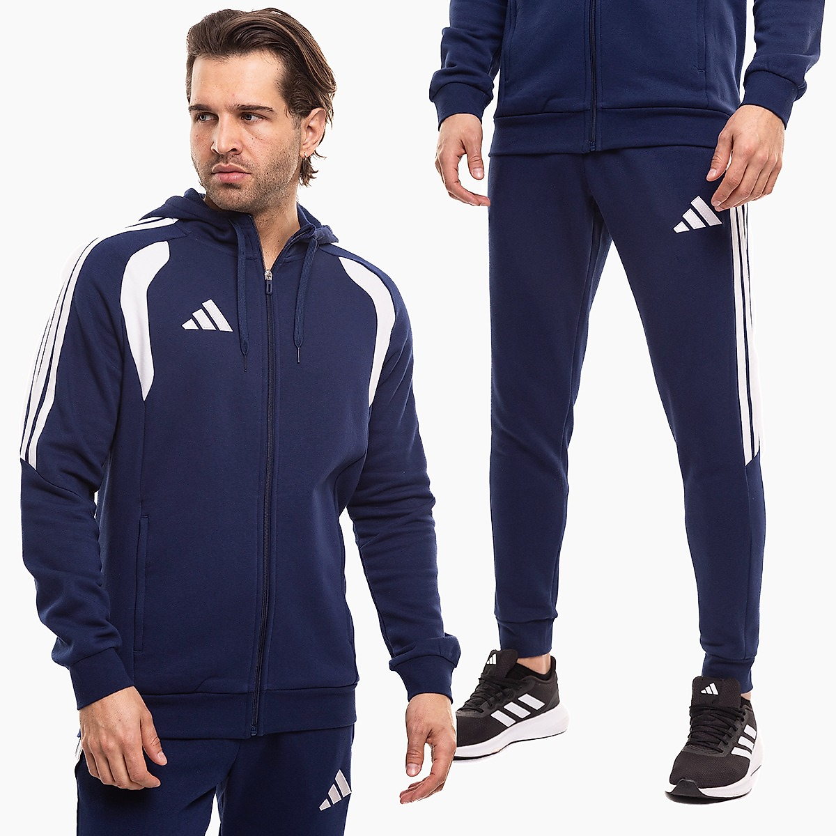 adidas Set bărbați Tiro 26 League Full Zip Hoodie KF3320/JY7153