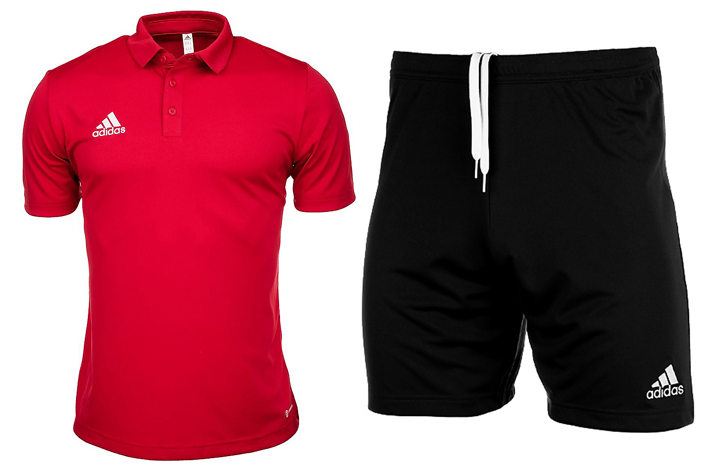 adidas Set de sport pentru bărbați Tricou Pantaloni scurți Entrada 22 Polo H57489/H57504