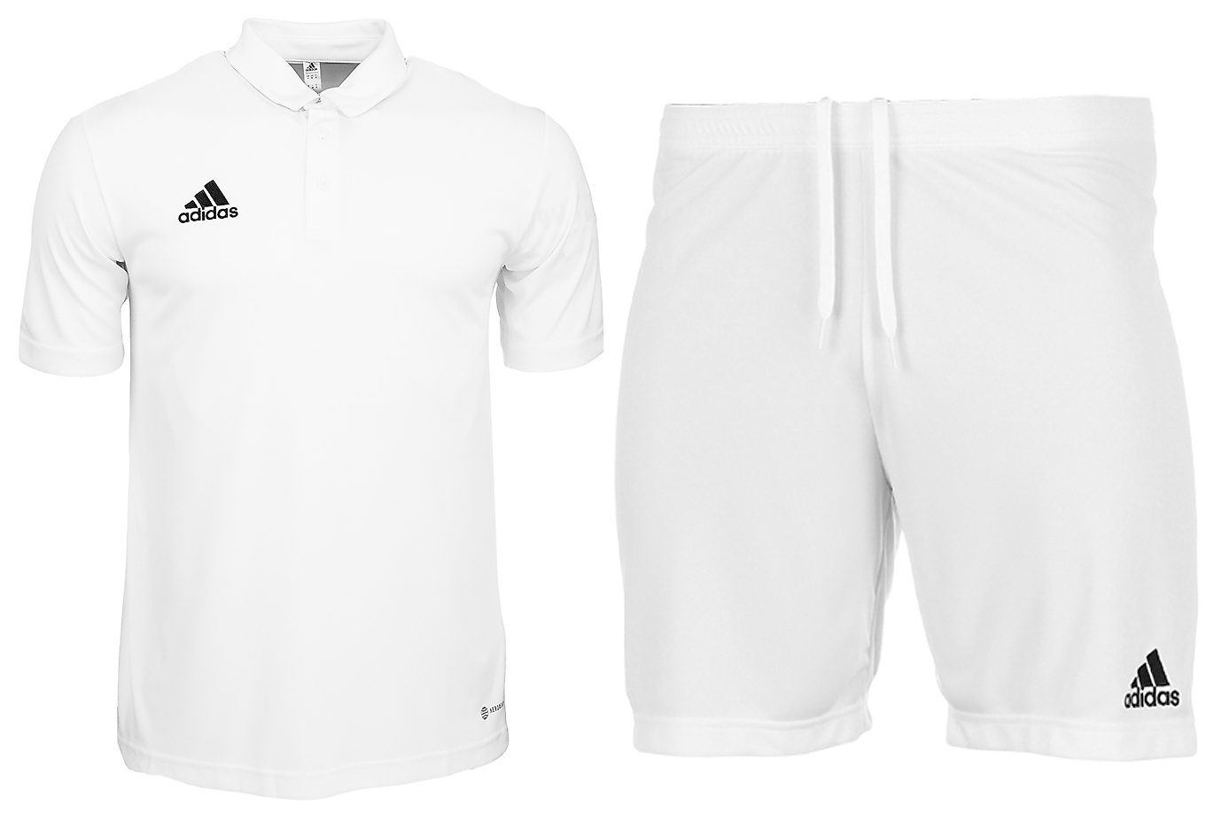 adidas Set de sport pentru bărbați Tricou Pantaloni scurți Entrada 22 Polo HC5067/HG6295