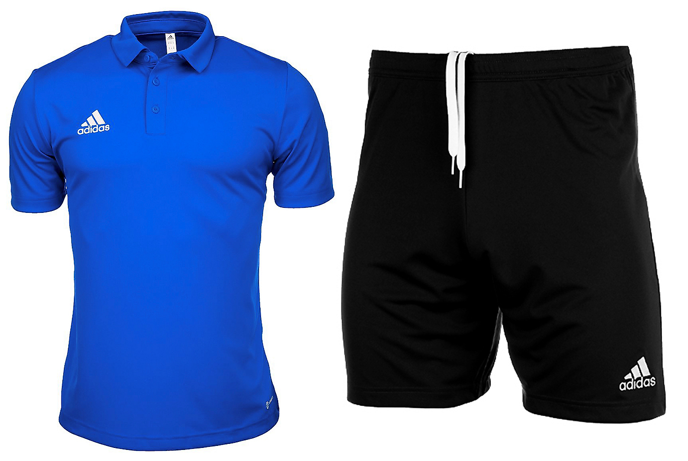 adidas Set de sport pentru bărbați Tricou Pantaloni scurți Entrada 22 Polo HG6285/H57504