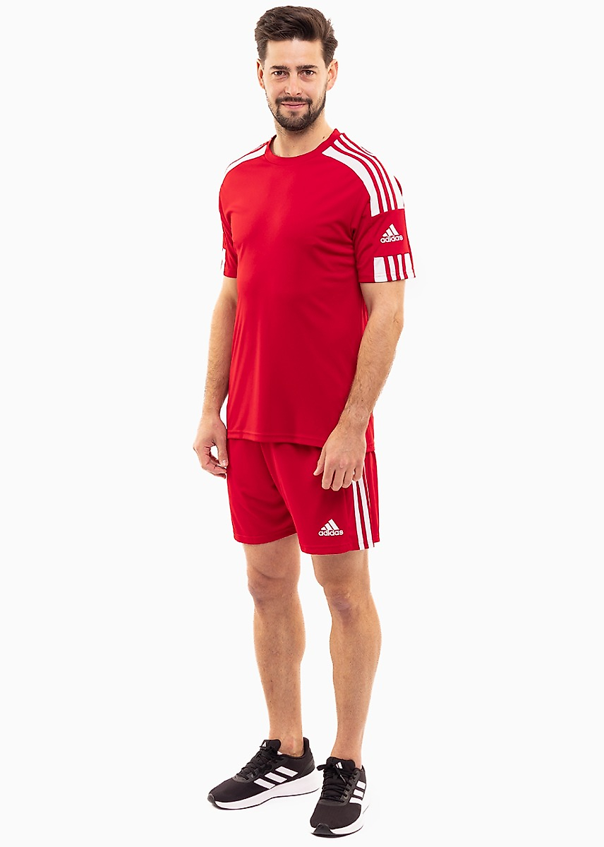 adidas Set de sport pentru bărbați Tricou Pantaloni scurți Squadra 21 Jersey Short Sleeve GN5722/GN5771