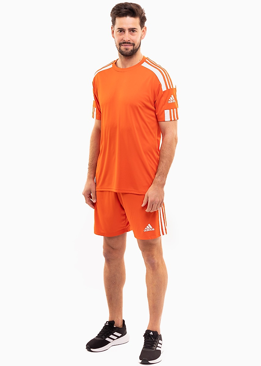 adidas Set de sport pentru bărbați Tricou Pantaloni scurți Squadra 21 Jersey Short Sleeve GN8092/GN8084