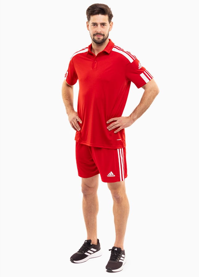 adidas Set de sport pentru bărbați Tricou Pantaloni scurți Squadra 21 Polo GP6429/GN5771 adidas Set de sport pentru bărbați Tricou Pantaloni scurți Squadra 21 Polo GP6429/GN5771
