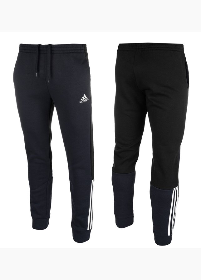 adidas Pantaloni pentru femei Essentials Colorblock Fleece HK2884 adidas Pantaloni pentru femei Essentials Colorblock Fleece HK2884