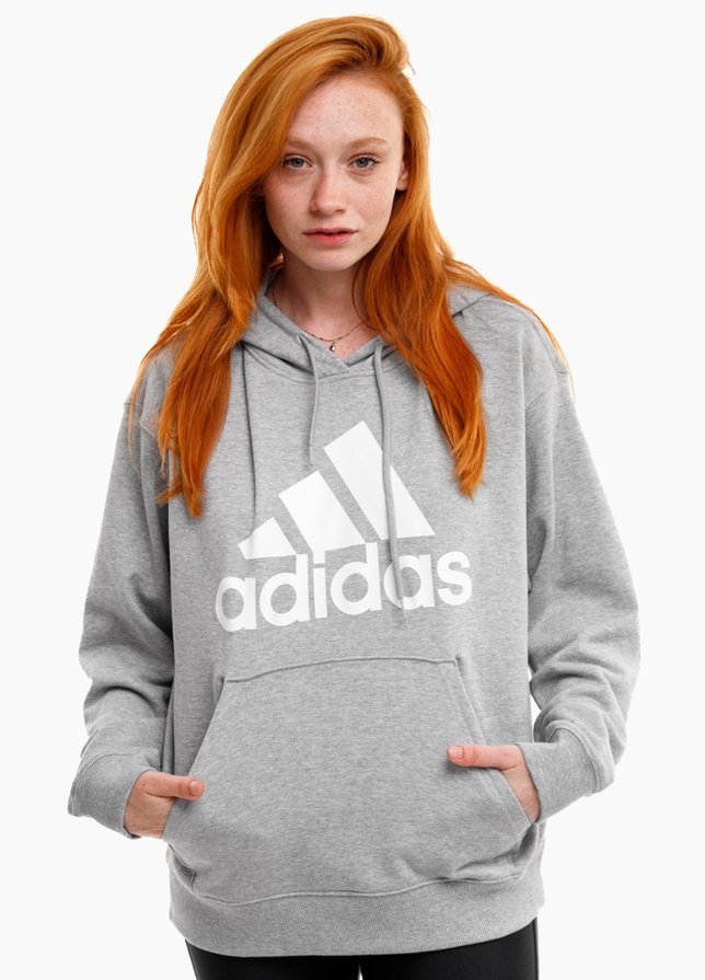 adidas Hanorac pentru femei Essentials Big Logo Oversized French Terry Hoodie IC9865 adidas Hanorac pentru femei Essentials Big Logo Oversized French Terry Hoodie IC9865