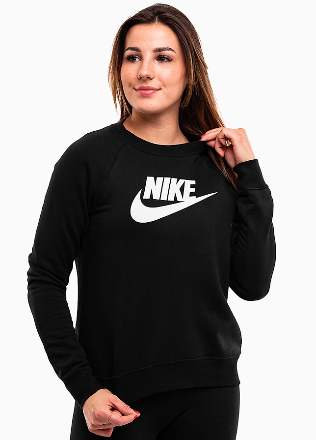 Nike Hanorac Pentru Femei Essentials Crew FLC HBR BV4112 010 Nike Hanorac Pentru Femei Essentials Crew FLC HBR BV4112 010