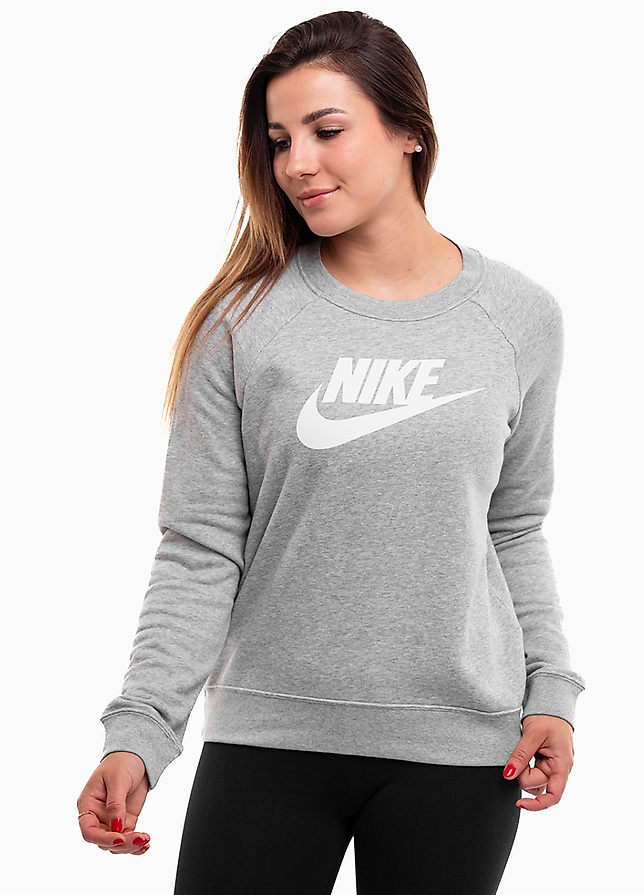 Nike Hanorac Pentru Femei Essentials Crew FLC HBR BV4112 063 Nike Hanorac Pentru Femei Essentials Crew FLC HBR BV4112 063