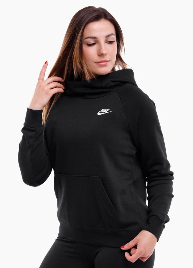 Nike Hanorac Pentru Femei Essentials Funnel Po Flc BV4116 010 Nike Hanorac Pentru Femei Essentials Funnel Po Flc BV4116 010