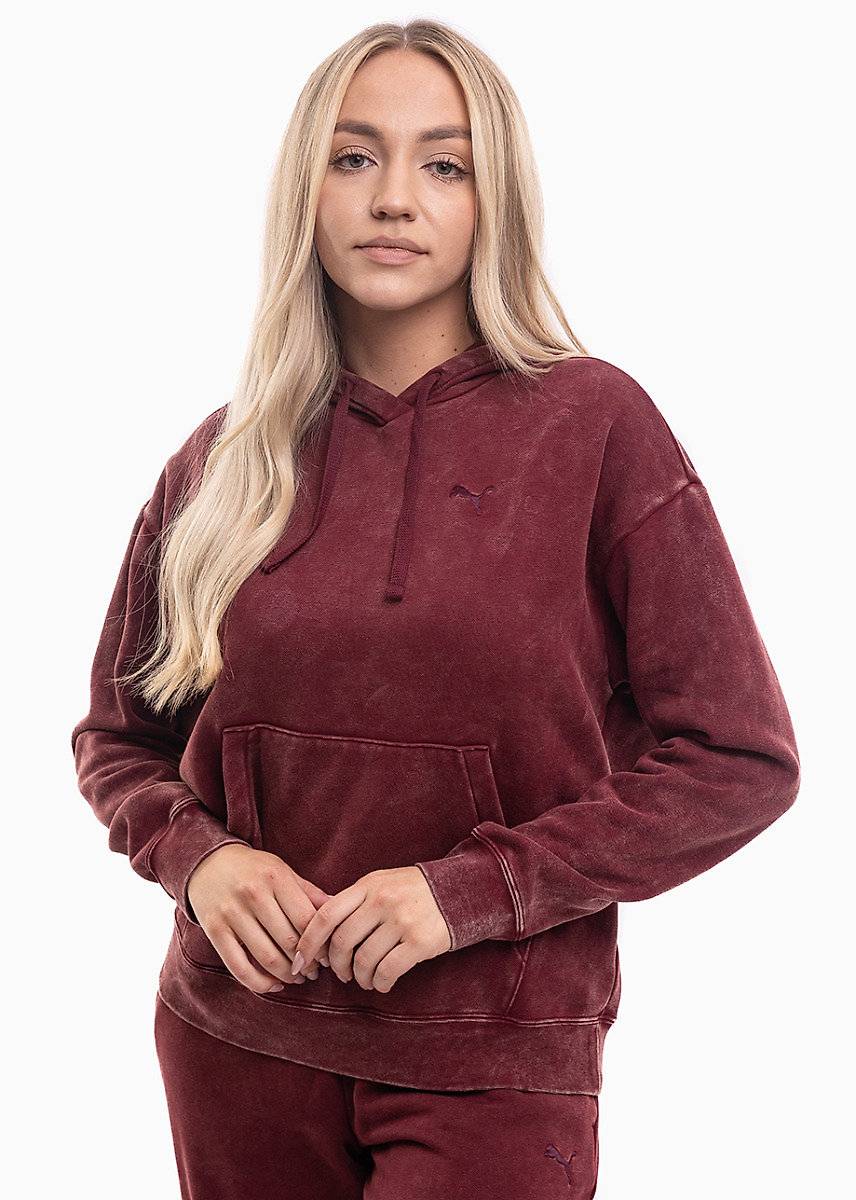 PUMA Hanorac de damă ESS Elevated Relaxed Wash Hoodie 688103 96