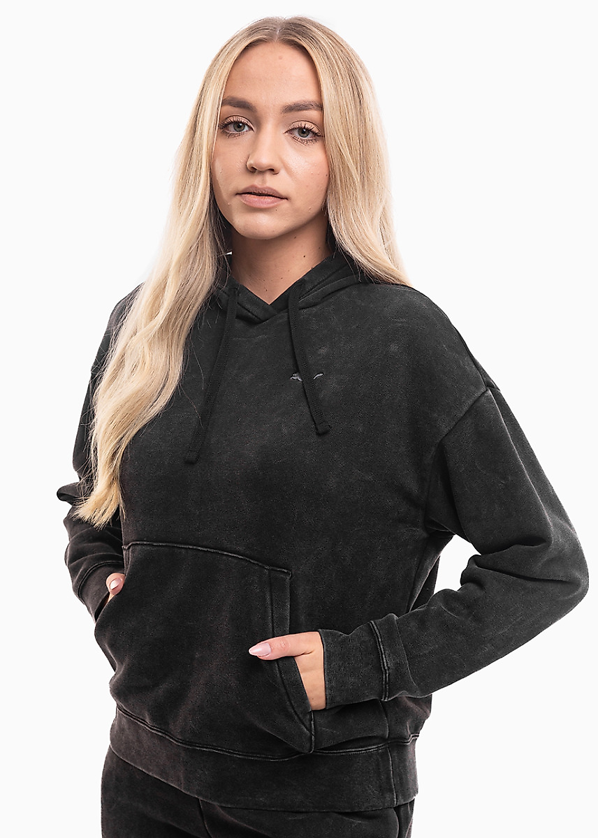 PUMA Hanorac de damă ESS Elevated Relaxed Wash Hoodie 688103 01