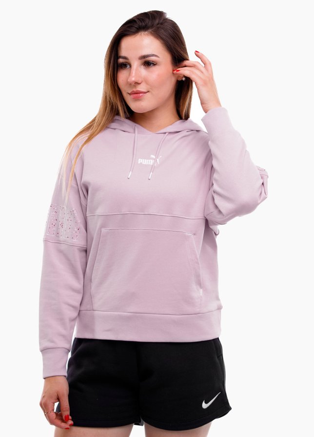 PUMA Bluză Femei Power Colorblock Stardust Hoodie 848828 73 PUMA Bluză Femei Power Colorblock Stardust Hoodie 848828 73