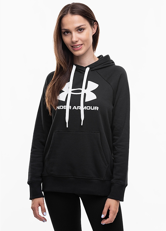 Under Armour Bluză Pentru Femei Rival Fleece Logo Hoodie 1356318 001 Under Armour Bluză Pentru Femei Rival Fleece Logo Hoodie 1356318 001