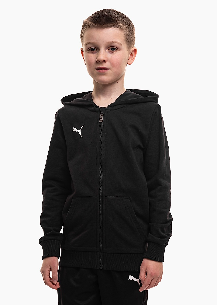Puma Hanorac copii teamGoal Casuals Hooded 658596 03