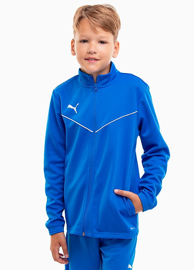 PUMA pentru copii bluză teamRISE Training Poly Jacket 657393 02 PUMA pentru copii bluză teamRISE Training Poly Jacket 657393 02