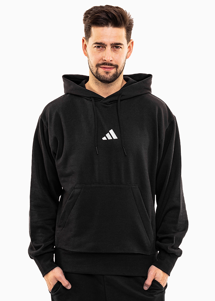 adidas Bluze Pentru Bărbați Essentials Feelcozy Fleece Hoodie JE3807