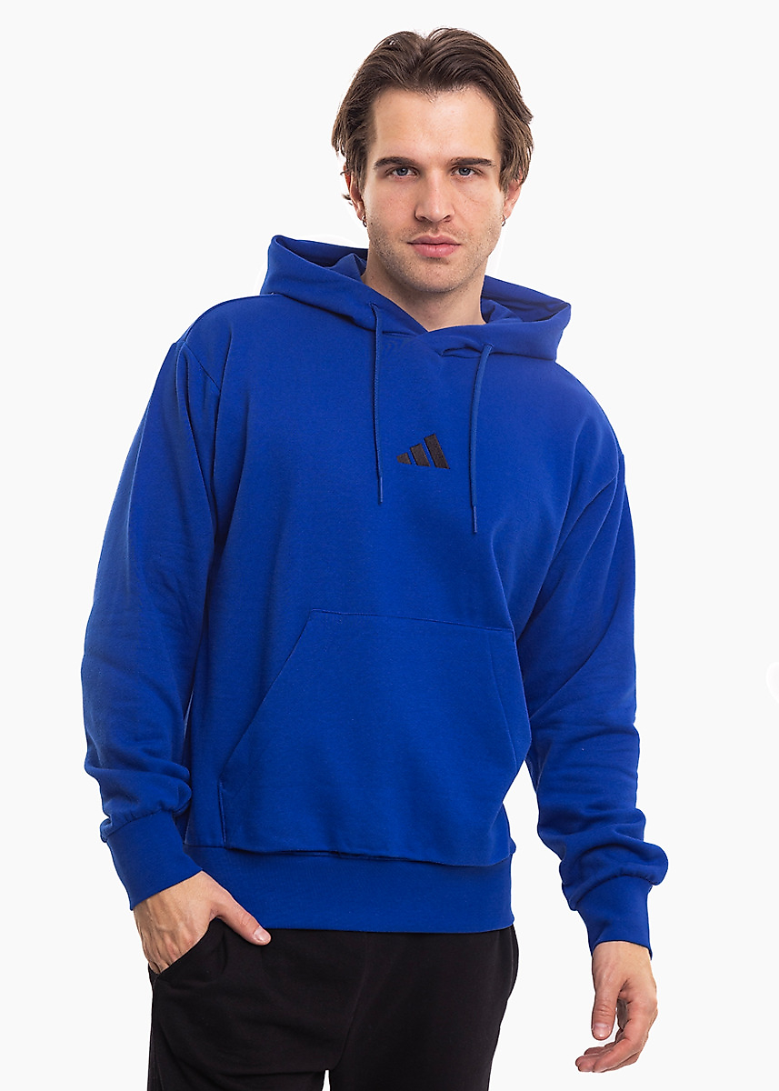 adidas Hanorac pentru bărbați Essentials Feelcozy Fleece Hoodie JE3800