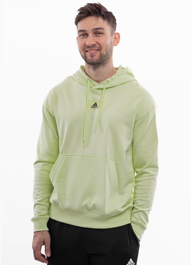 adidas Bluză bărbați Essentials FeelVivid Cotton Hoodie HE4359 adidas Bluză bărbați Essentials FeelVivid Cotton Hoodie HE4359