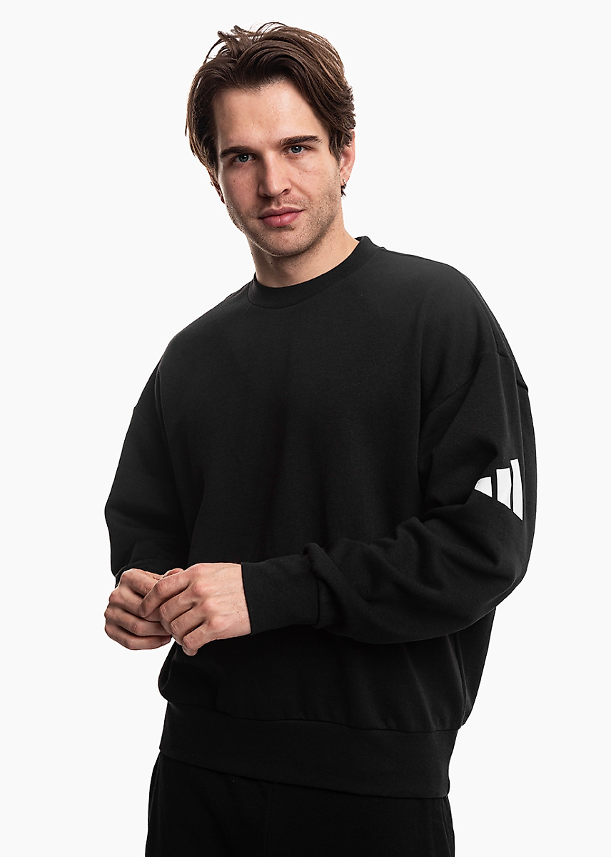 adidas Bluză bărbătească Essentials Loose Fit 3 Bar Logo JF3542
