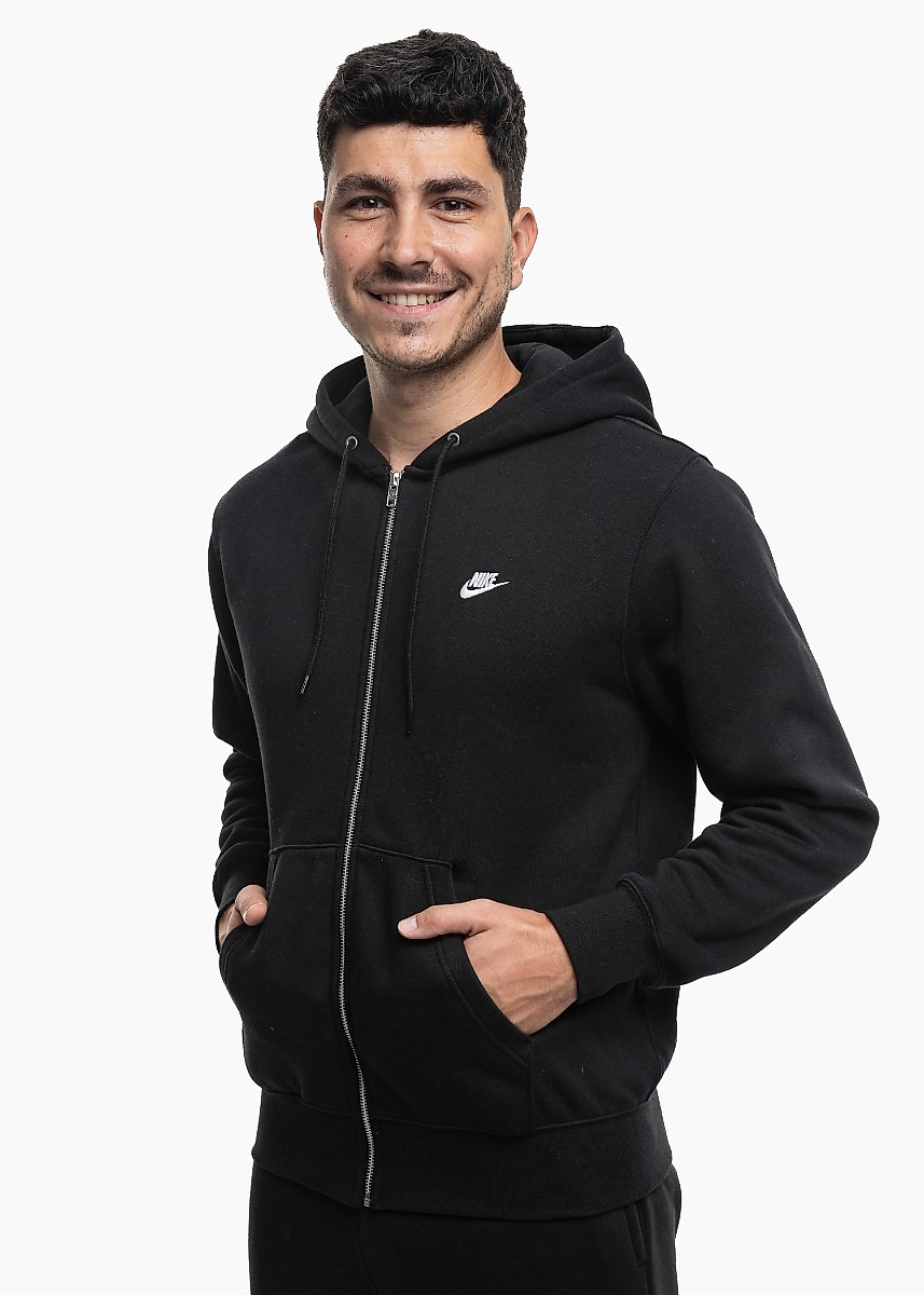 Hanorac bărbați Nike Club BB FZ Hoodie FN3861 010