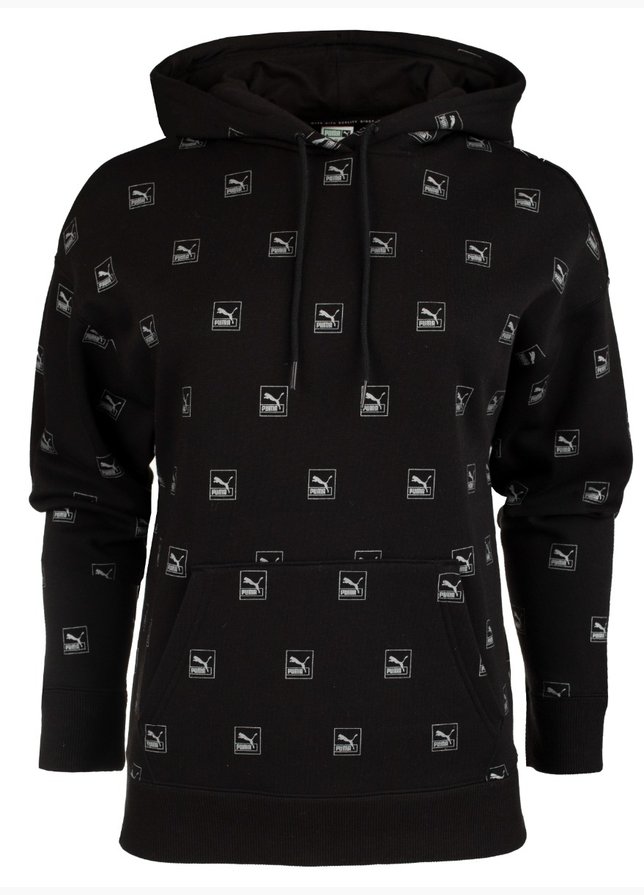 PUMA Hanorac de damă Brand Love AOP Hoodie FL 535706 01 PUMA Hanorac de damă Brand Love AOP Hoodie FL 535706 01