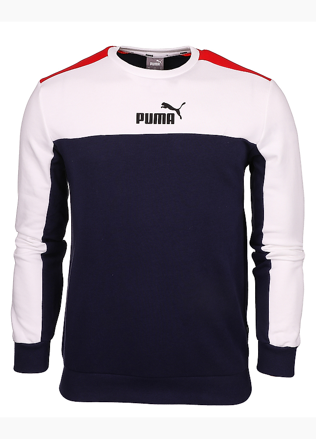 PUMA Bluză bărbați ESS+ Block Crew Tr 847427 06 PUMA Bluză bărbați ESS+ Block Crew Tr 847427 06