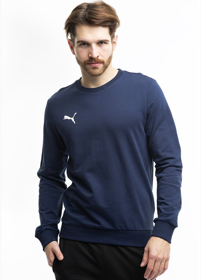 PUMA Hanorac pentru bărbați Team Goal Casuals Crew Neck Sweat 658592 06 PUMA Hanorac pentru bărbați Team Goal Casuals Crew Neck Sweat 658592 06