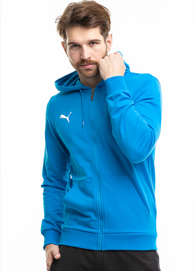 PUMA Hanorac pentru bărbați Team Goal Casuals Hooded 658595 02 PUMA Hanorac pentru bărbați Team Goal Casuals Hooded 658595 02