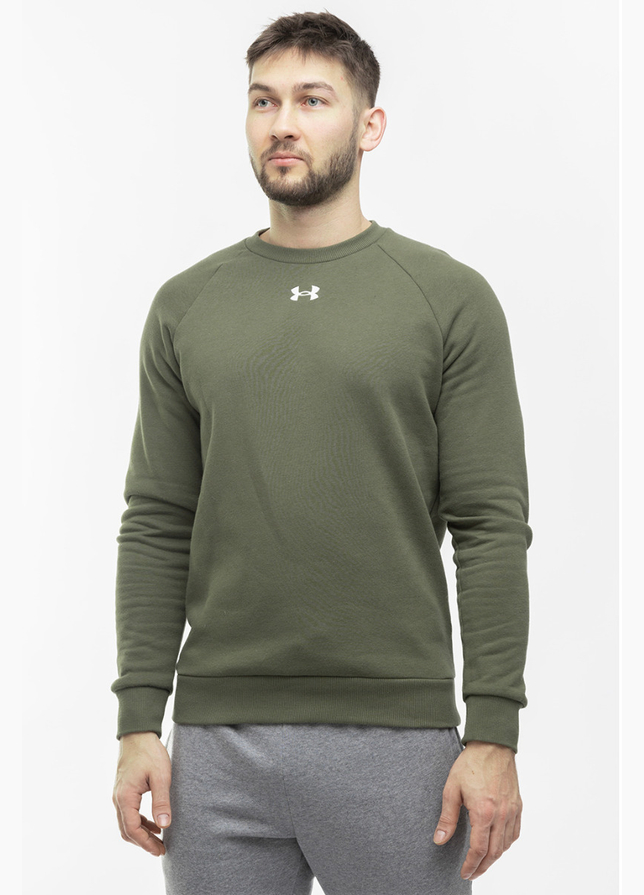 Under Armour Hanorac pentru bărbați Rival Fleece Crew 1379755 390 Under Armour Hanorac pentru bărbați Rival Fleece Crew 1379755 390