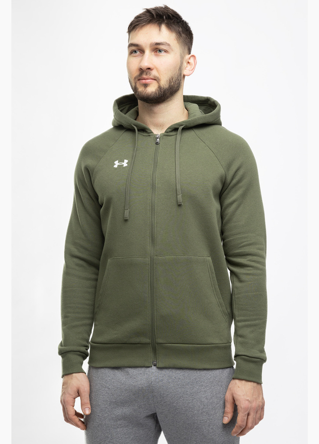 Under Armour Hanorac pentru bărbați Rival Fleece FZ Hoodie 1379767 390 Under Armour Hanorac pentru bărbați Rival Fleece FZ Hoodie 1379767 390