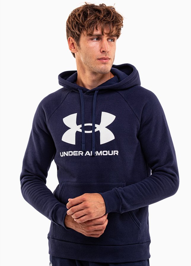 Under Armour Hanorac pentru bărbați Rival Fleece Logo HD 1379758 410 Under Armour Hanorac pentru bărbați Rival Fleece Logo HD 1379758 410