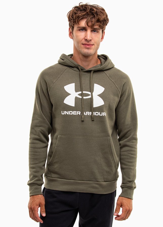 Under Armour Hanorac pentru bărbați Rival Fleece Logo HD 1379758 390 Under Armour Hanorac pentru bărbați Rival Fleece Logo HD 1379758 390