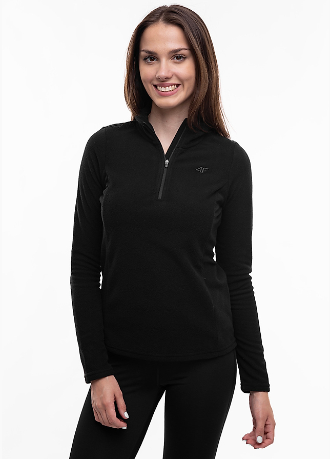 4F Hanorac fleece pentru femei F031 4FAW23UFLEF031 20S 4F Hanorac fleece pentru femei F031 4FAW23UFLEF031 20S