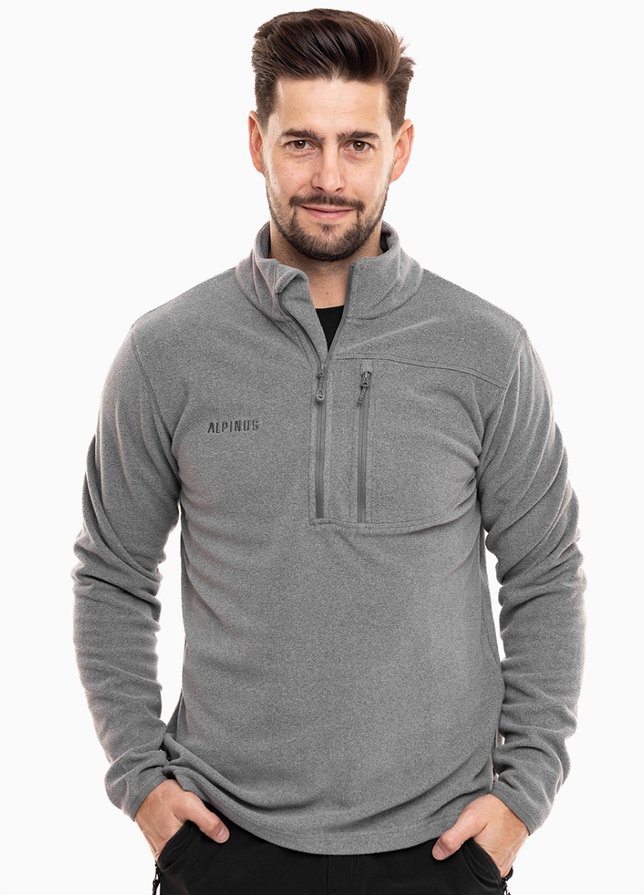 Alpinus Fleece pentru bărbați Kerkis 1/3 zipper Tactical MK18894 Alpinus Fleece pentru bărbați Kerkis 1/3 zipper Tactical MK18894