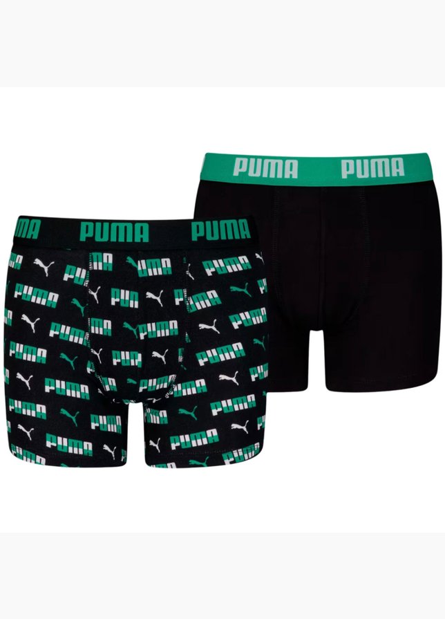 PUMA Boxeri băieți Printed Boxer 2P 938303 01 PUMA Boxeri băieți Printed Boxer 2P 938303 01