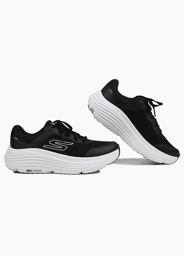 Skechers Pantofi pentru femei Max Cushining 129470 BKW Skechers Pantofi pentru femei Max Cushining 129470 BKW