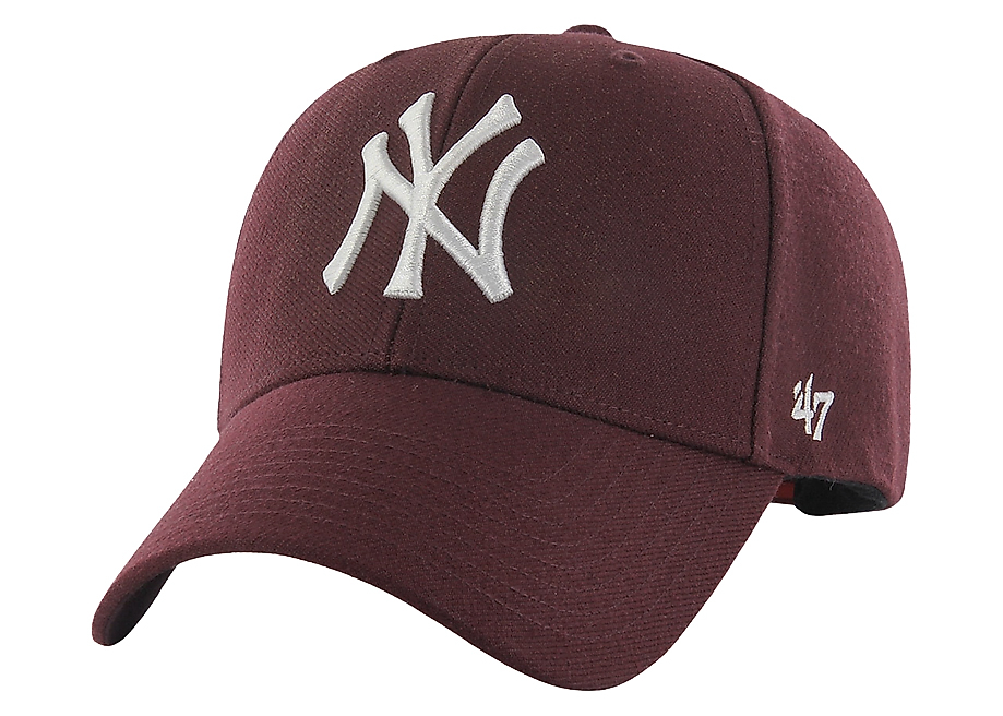 '47 Șapcă cu cozoroc New York Yankees Magenta B-MVPSP17WBP-KM