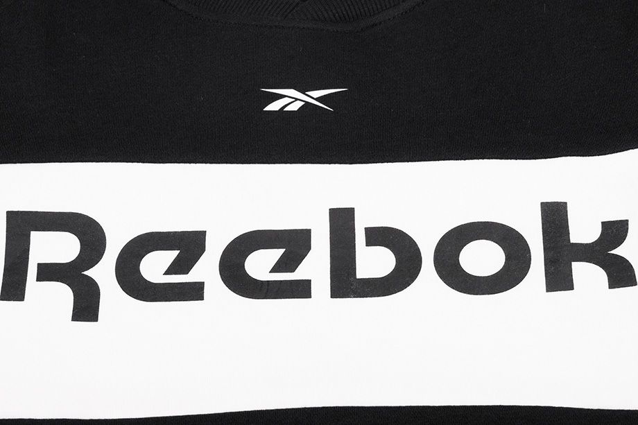 Reebok bărbați bluză Linear Logo Fleece Crew FU3116