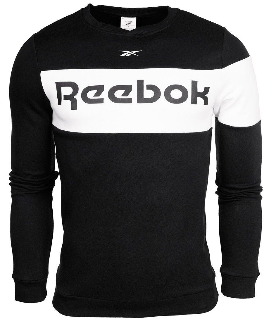 Reebok bărbați bluză Linear Logo Fleece Crew FU3116