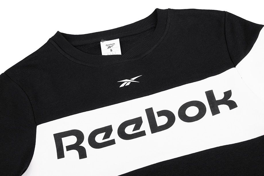 Reebok bărbați bluză Linear Logo Fleece Crew FU3116