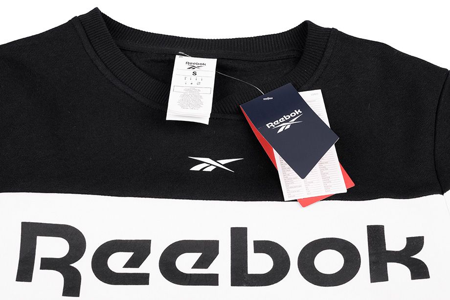 Reebok bărbați bluză Linear Logo Fleece Crew FU3116