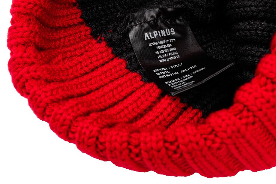 Alpinus Caciula de Iarnă Matind Hat Red A8-R